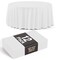 Bulk Pack Plastic Table Cloth - 120 Inch Round Disposable Tablecloth for Parties - Round Tablecloth - Disposable Table Cloths for Parties-Exquisite Party Solids